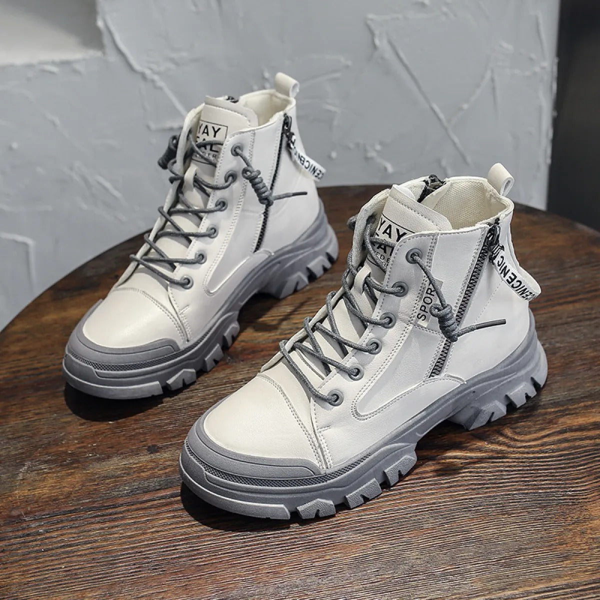 Botas Urbanas Cremallera Lateral Estilo Elian