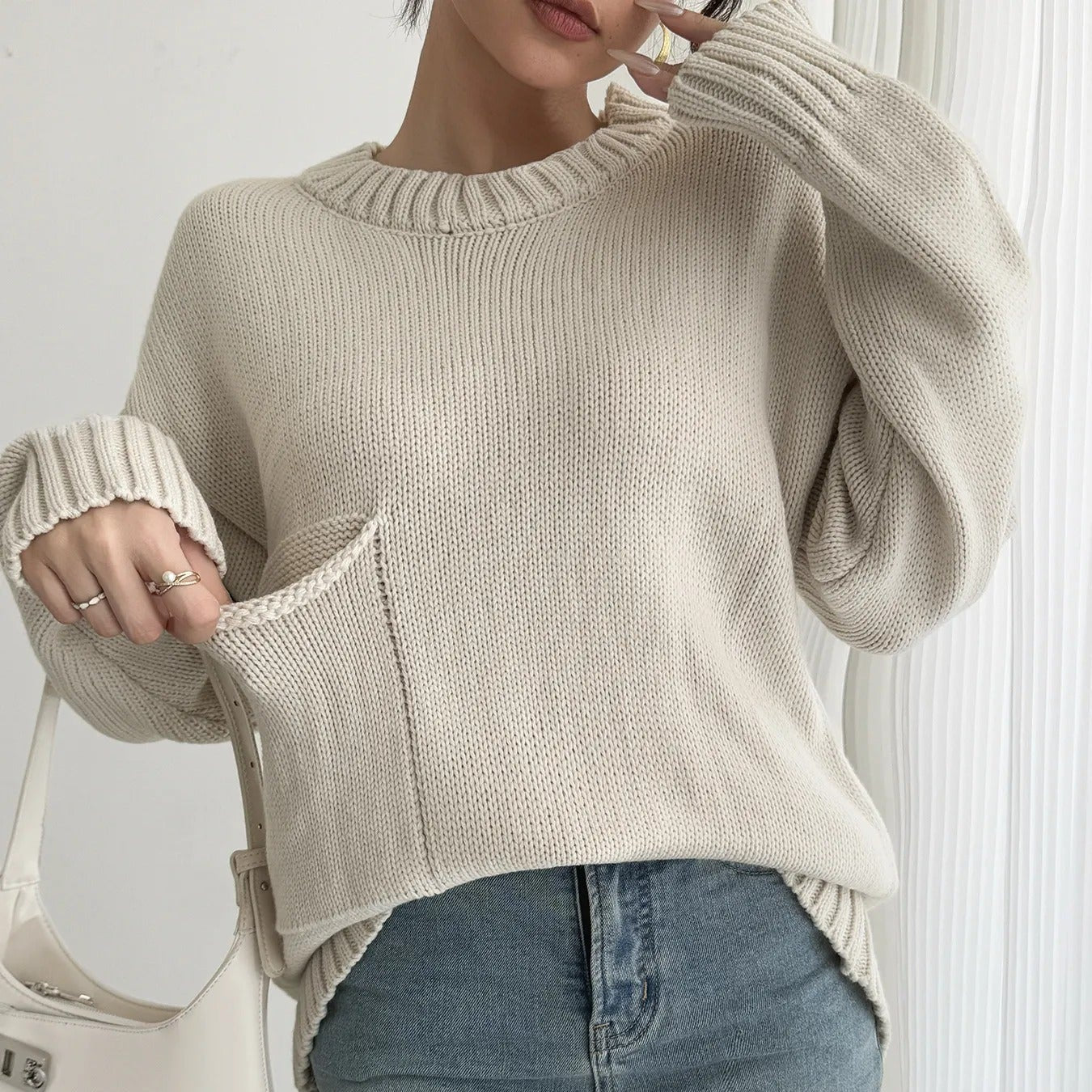 Jersey Punto Grande Mujer - Vestiria