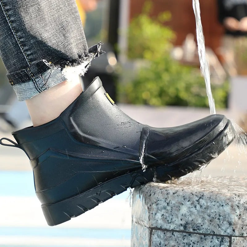 Botas de agua impermeables con suela de goma antideslizante