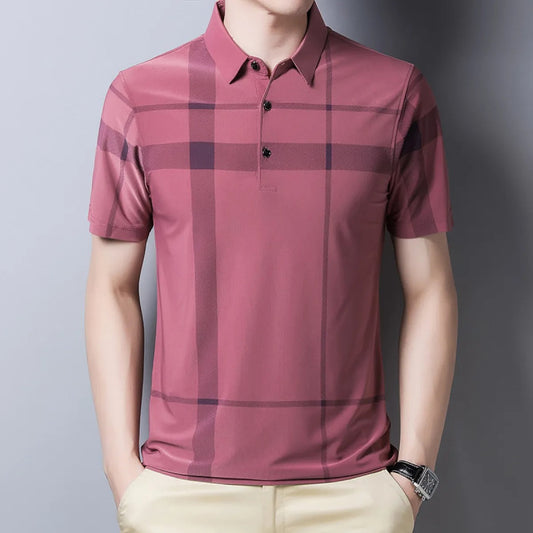 Polo Hombre Cuadriculado Deporte - Vestiria