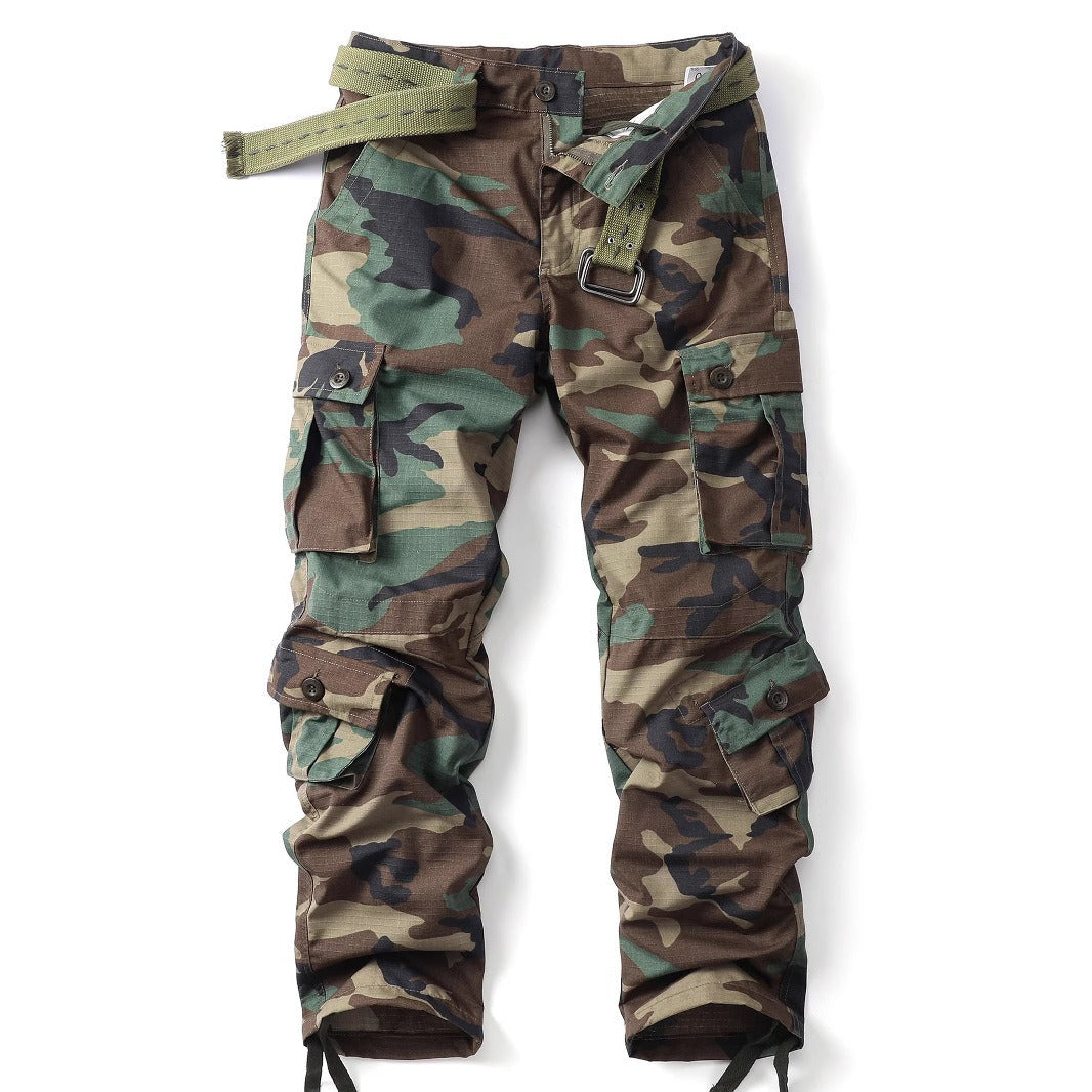 Pantalón Camuflaje Militar Hombre Resistente - Vestiria