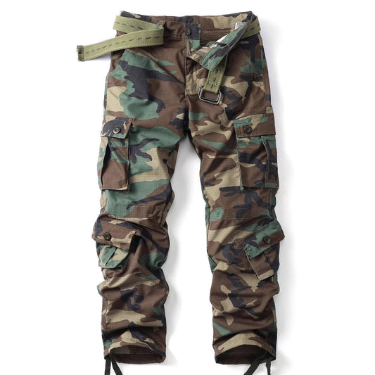 Pantalón Camuflaje Militar Hombre Resistente - Vestiria