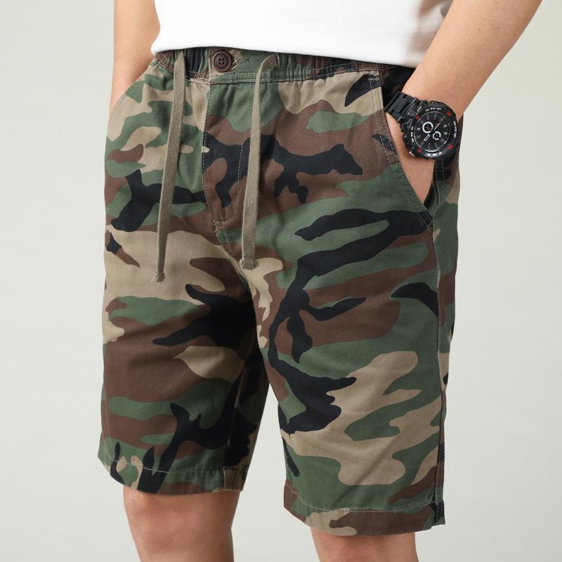 Pantalones Cargo Hombre Camuflaje Elásticos Cómodos - Vestiria