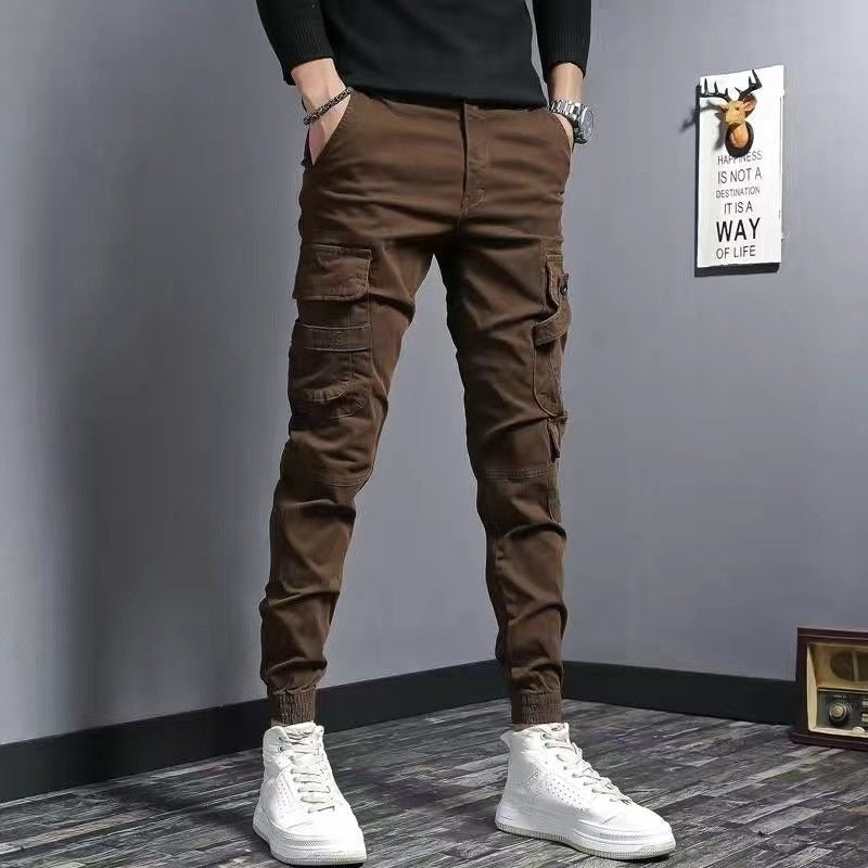 Pantalón Hombre Algodón Ligero Corte AjJustado - Vestiria