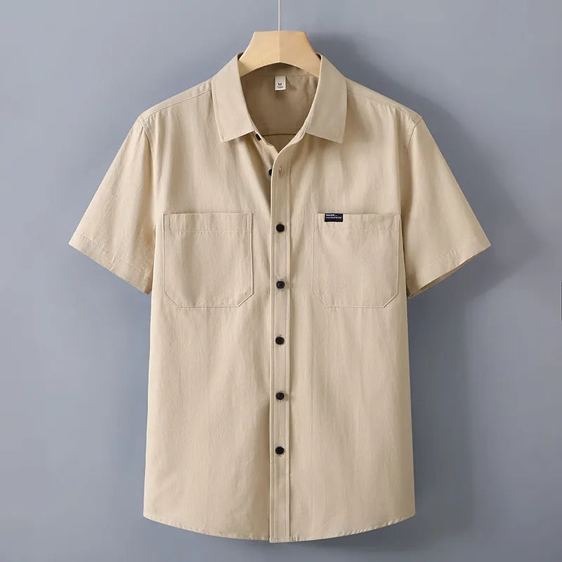Camisa Hombre Algodón Estilo Casual - Vestiria
