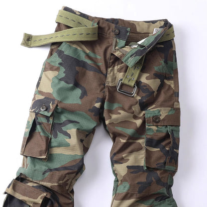 Pantalón Camuflaje Militar Hombre Resistente