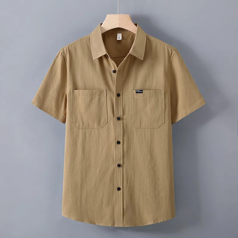 Camisa Hombre Algodón Estilo Casual