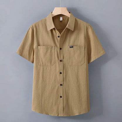 Camisa Hombre Algodón Estilo Casual