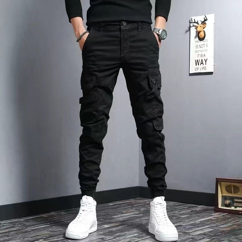 Pantalón Hombre Algodón Ligero Corte AjJustado