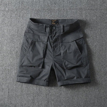 Pantalones cortos hombre algodón casual con bolsillos