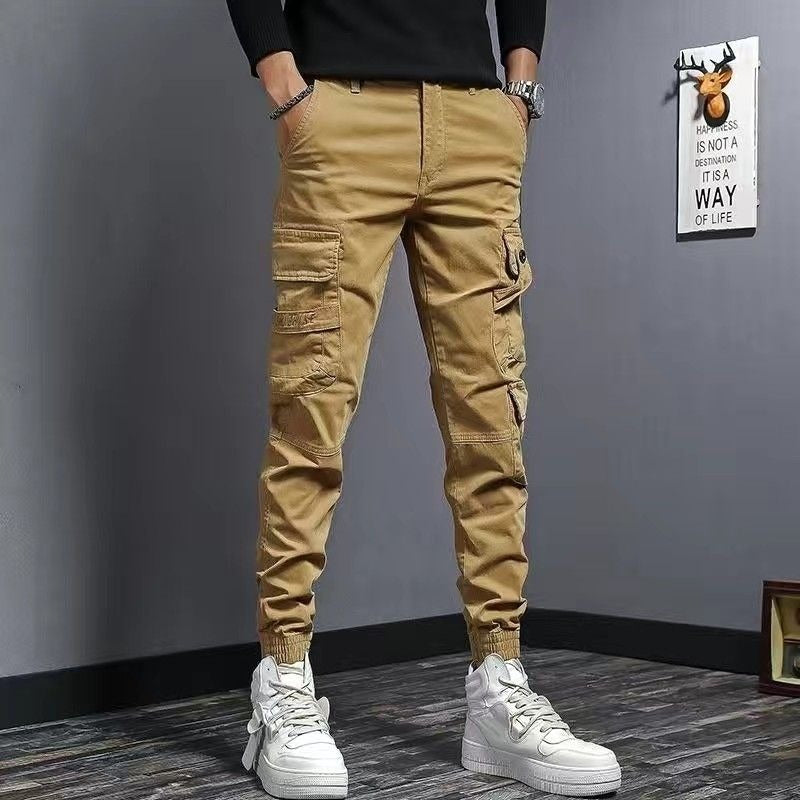 Pantalón Hombre Algodón Ligero Corte AjJustado