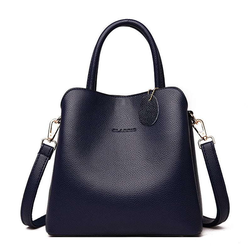 Bolso Mujer Piel Sintética Estructurado Moderno