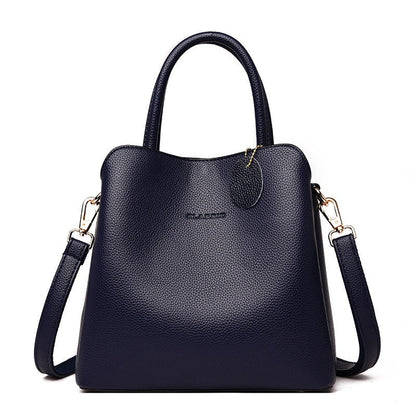 Bolso Mujer Piel Sintética Estructurado Moderno