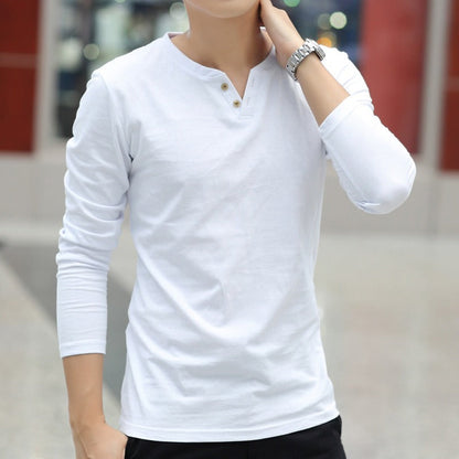 Camiseta Hombre Algodón Cuello Redondo