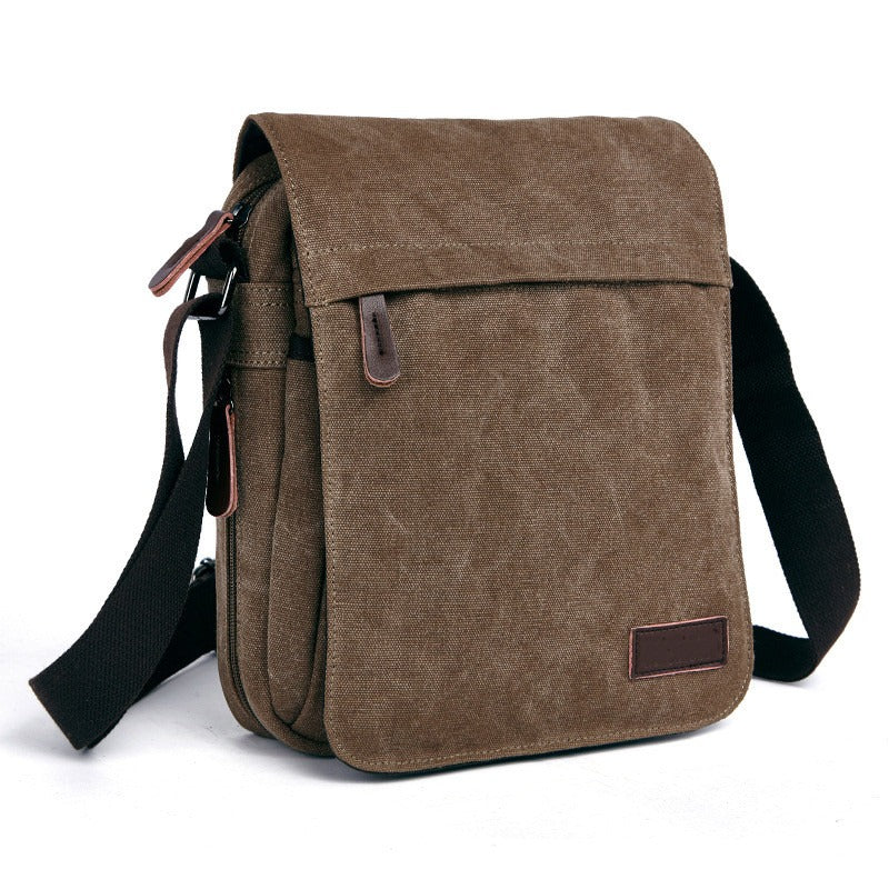 Bolso Bandolera Hombre Cuero Urbano Resistente