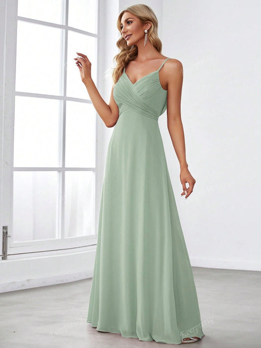 Vestido Noche Estrellado Gasa Fino Mujer - Vestiria