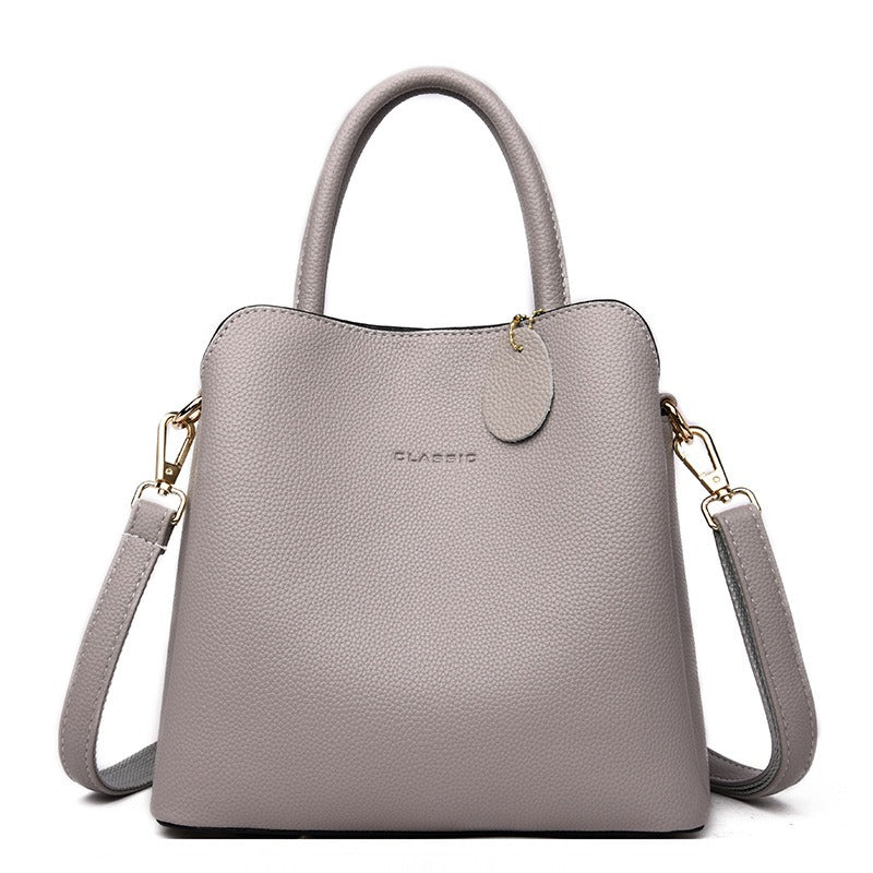 Bolso Mujer Piel Sintética Estructurado Moderno