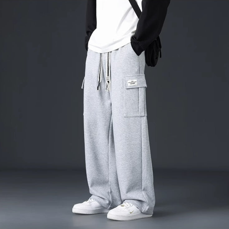 Pantalón cómodo hombre amplio