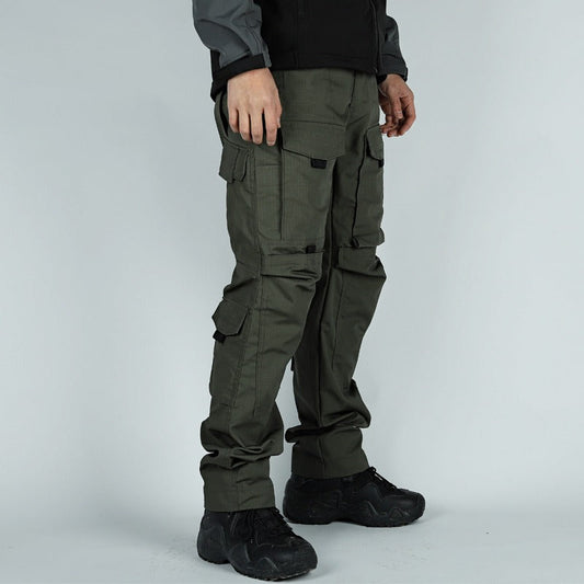 Pantalón hombre multicargo diseño militar - Vestiria