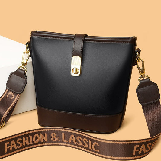 Bolso bandolera mujer cuero estilo urbano - Vestiria