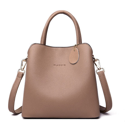 Bolso Mujer Piel Sintética Estructurado Moderno