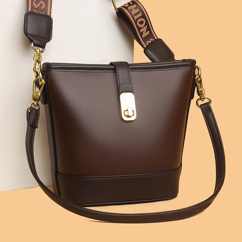 Bolso bandolera mujer cuero estilo urbano