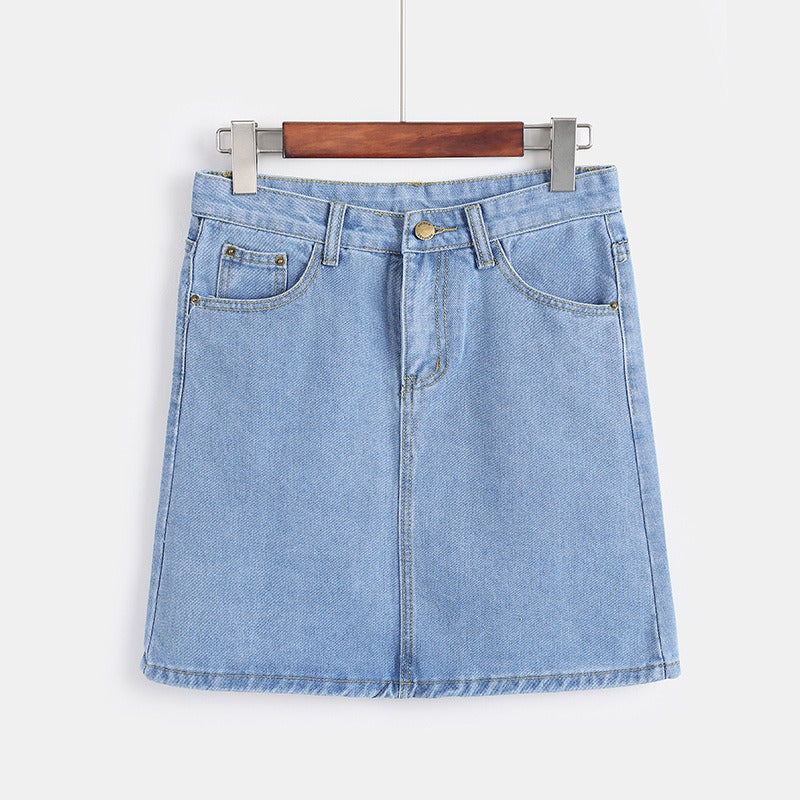 Minifalda Jeans Mujer Estilo Urbano