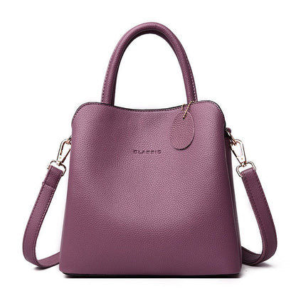 Bolso Mujer Piel Sintética Estructurado Moderno