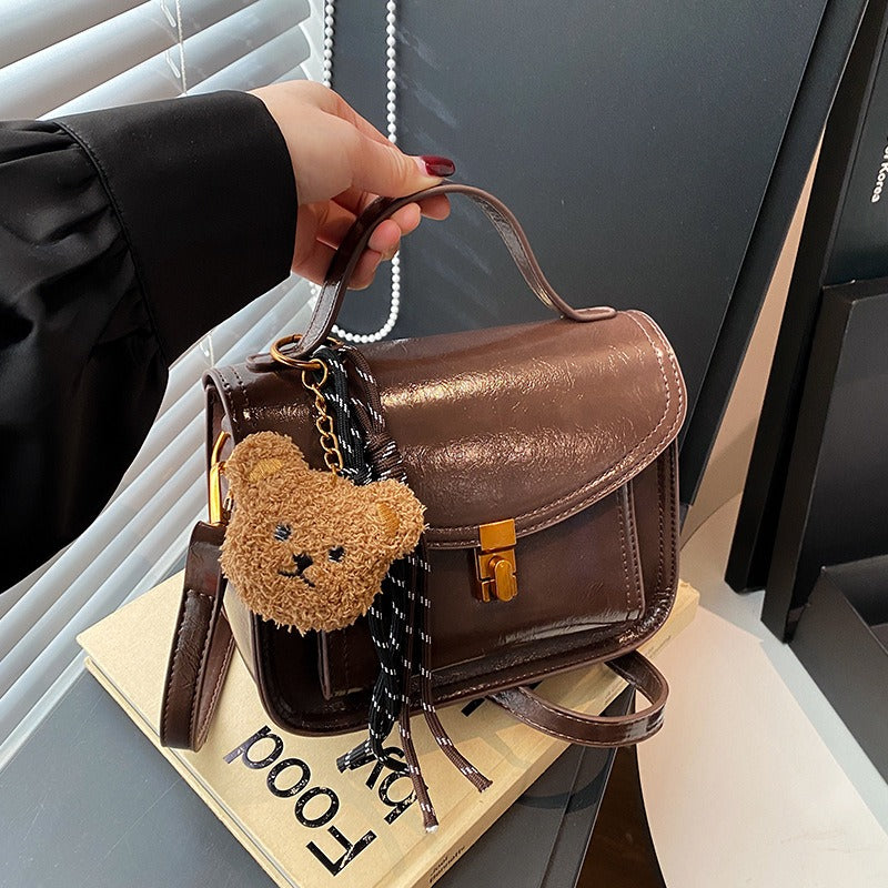 Bolso bandolera mujer cuero sintético estilo urbano - Vestiria