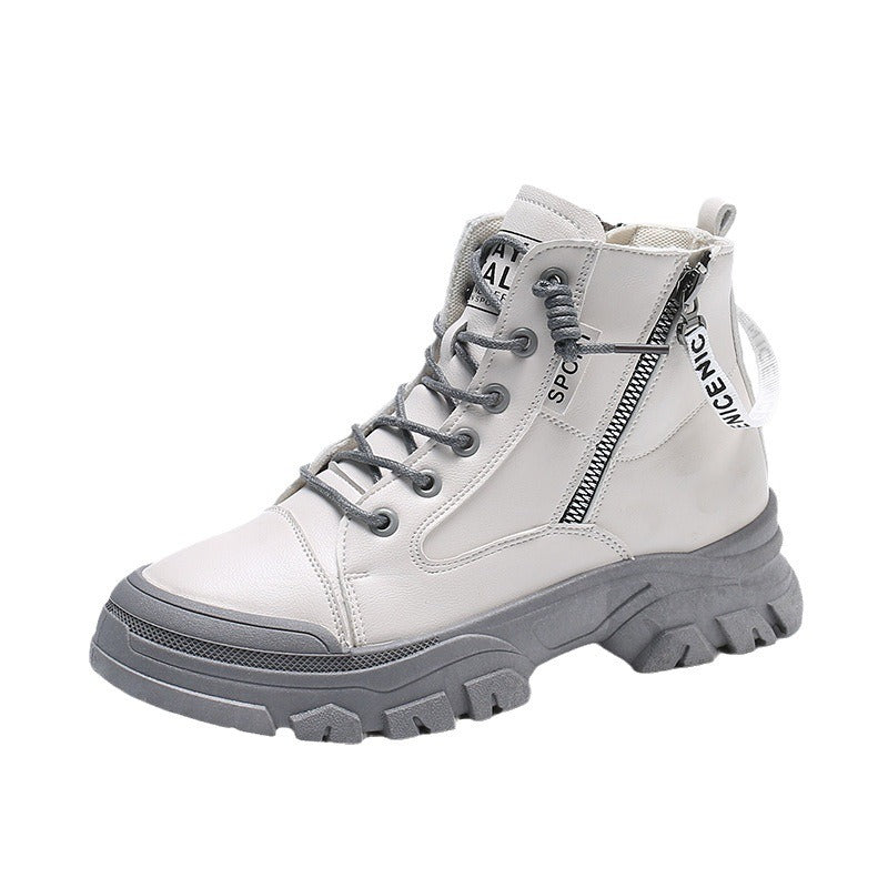 Botas Urbanas Cremallera Lateral Estilo Elian - Vestiria