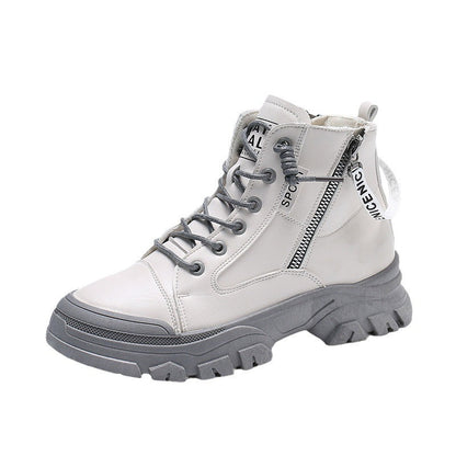 Botas Urbanas Cremallera Lateral Estilo Elian - Vestiria