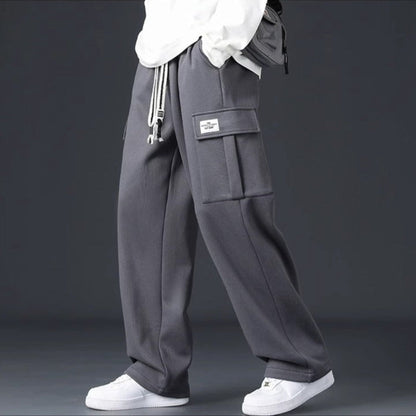 Pantalón cómodo hombre amplio