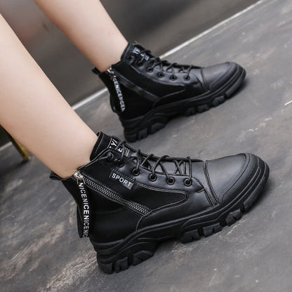 Botas Urbanas Cremallera Lateral Estilo Elian