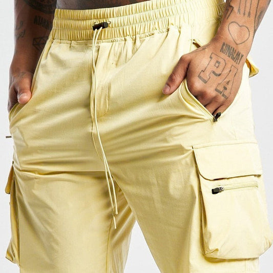 Pantalón Corto Hombre Bolsillos Cargo Deportivo - Vestiria