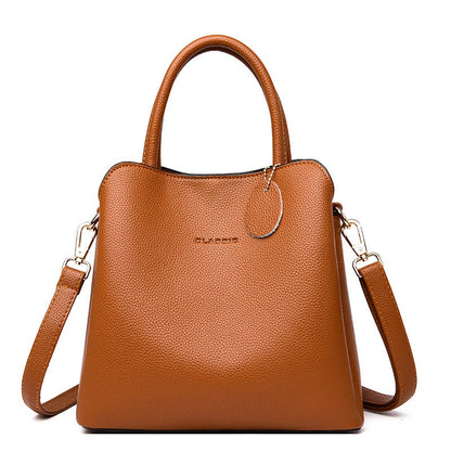 Bolso Mujer Piel Sintética Estructurado Moderno