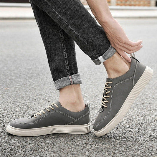 Zapatillas Hombre Piel Respirable Estilo Urbano - Vestiria