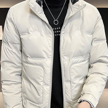 Chaqueta abrigo hombre cálido y ligero