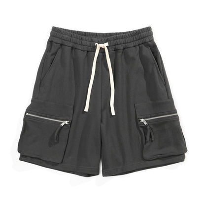 Pantalón corto deportivo elástico para hombre