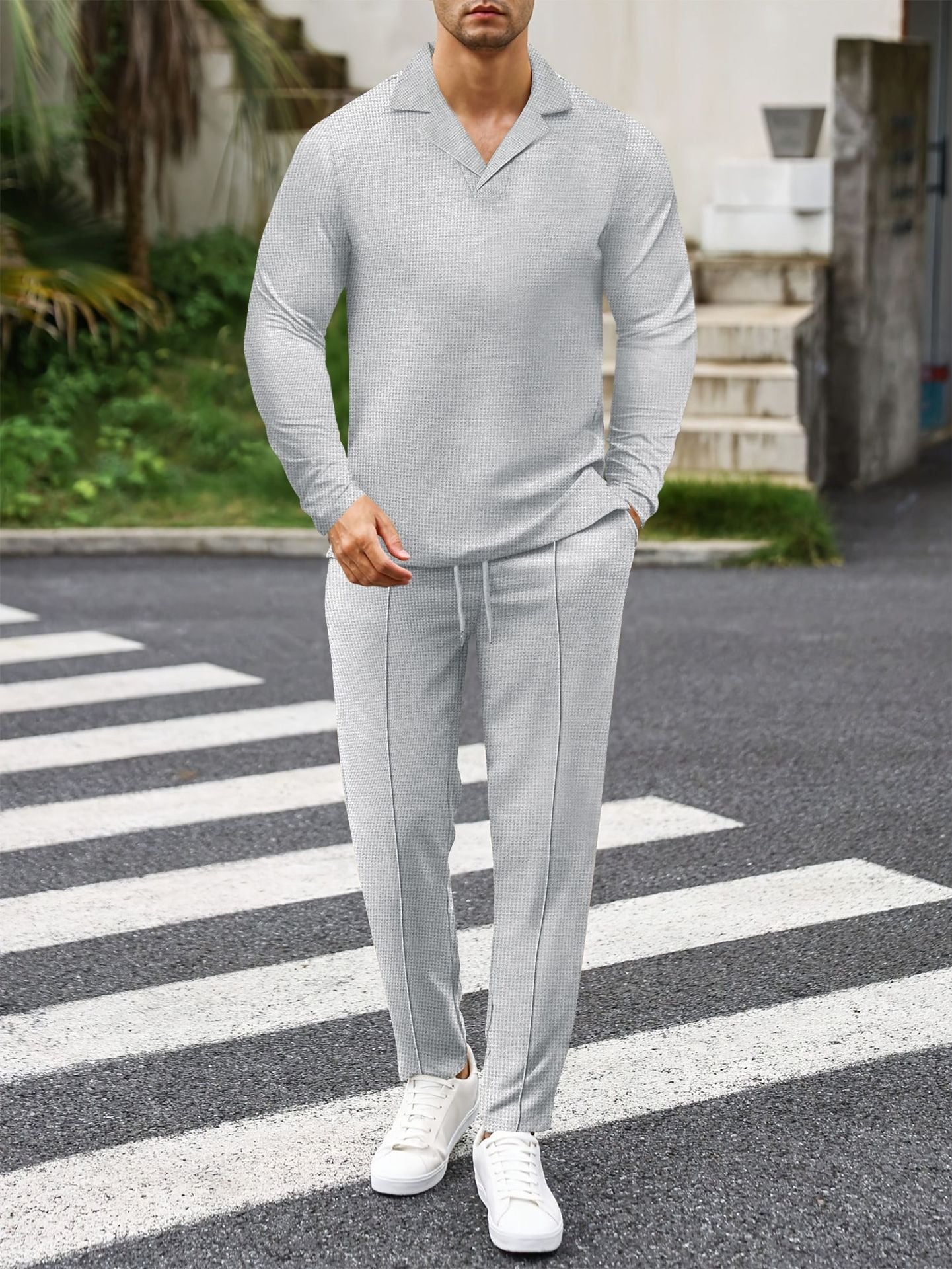 Conjunto Deportivo Hombre Slim Fit Manga Larga