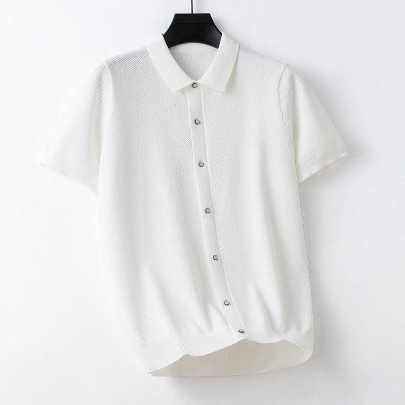 Camisa Hombre Manga Corta Ligera