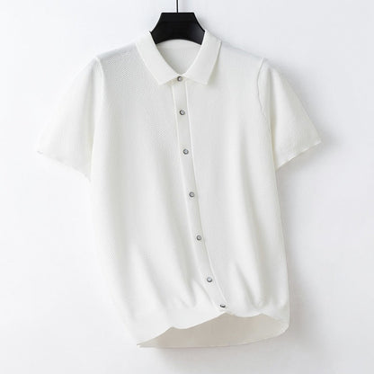 Camisa Hombre Manga Corta Ligera