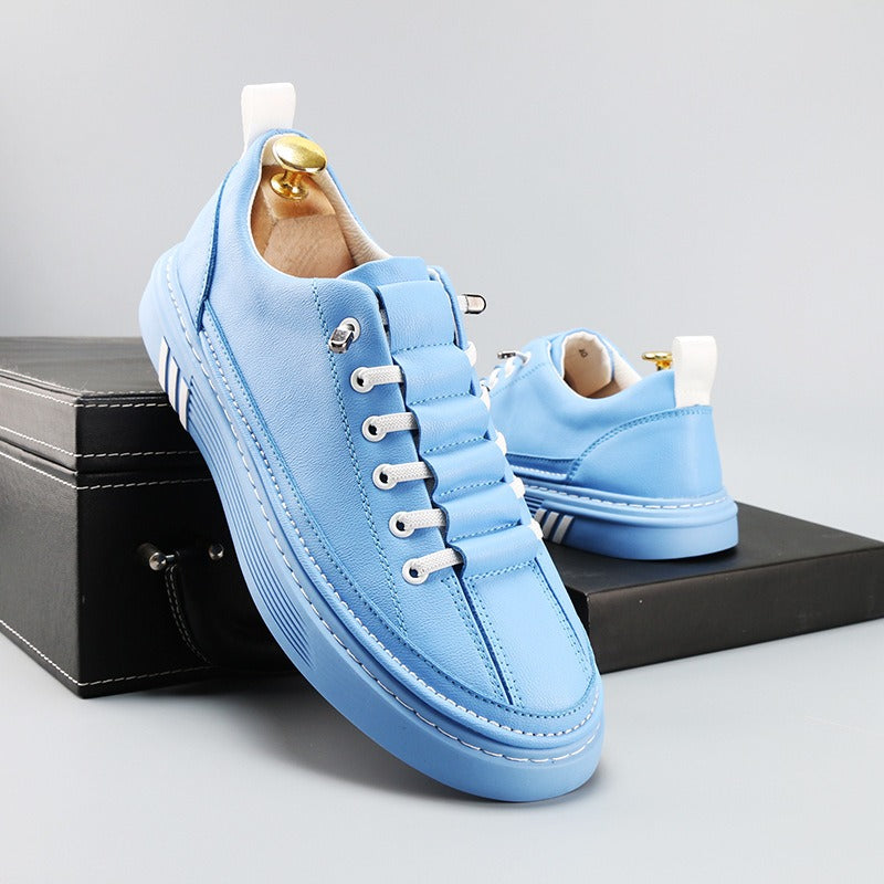 Zapatillas deportivas hombre con acolchado y cordones metálicos - Vestiria
