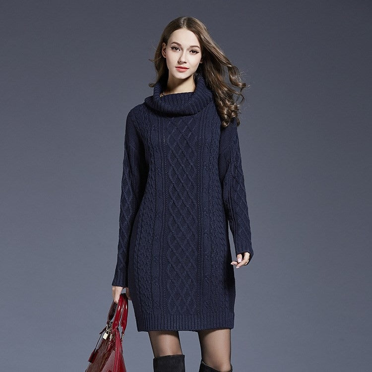 Vestido Boho Cuello Redondo Trenzado Elegante