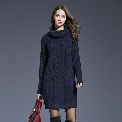 Vestido Boho Cuello Redondo Trenzado Elegante