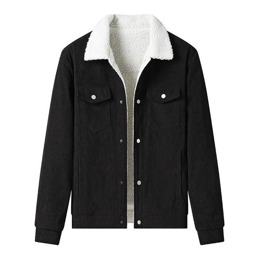 Chaqueta Hombre Pana Forrada Cálido Estilo Urbano - Vestiria