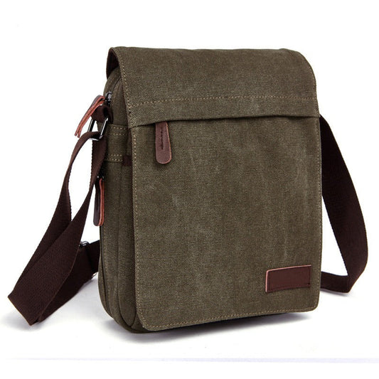 Bolso Bandolera Hombre Cuero Urbano Resistente - Vestiria
