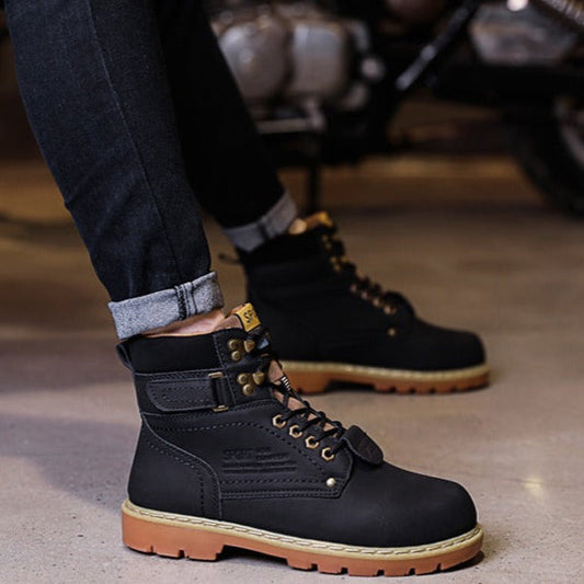 Botas Hombre Abribales Impermeables Militar - Vestiria