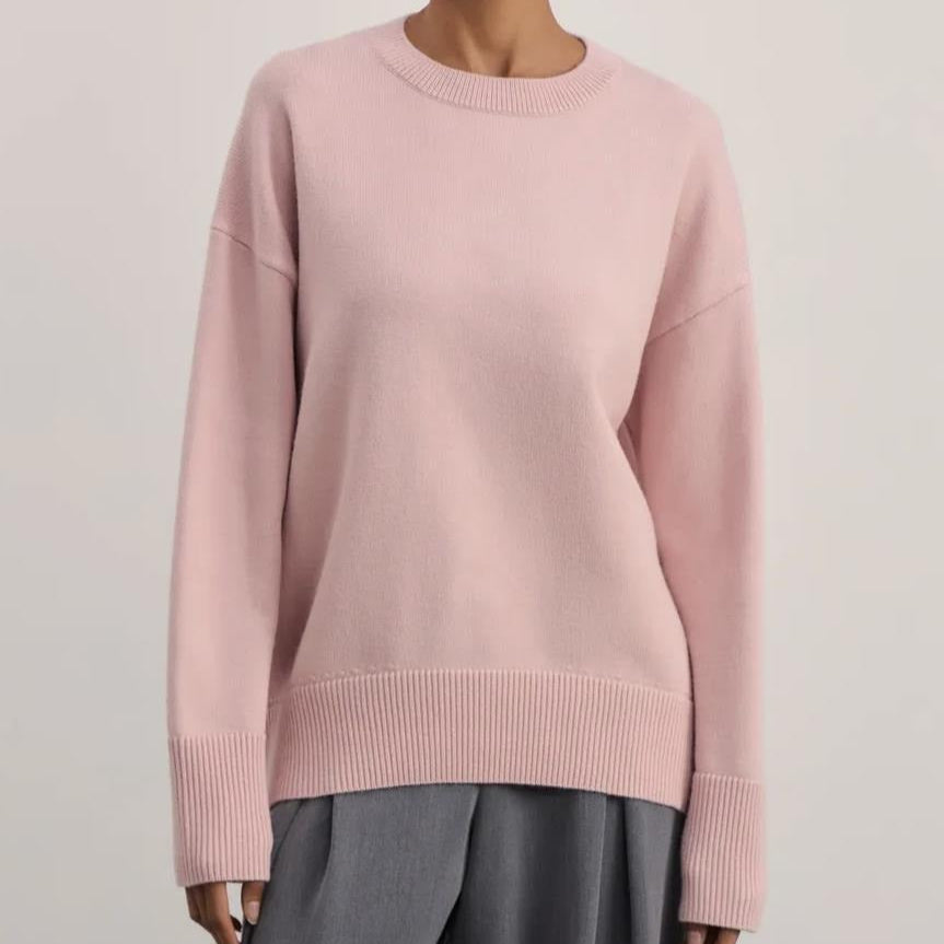 Jerséis de punto grueso cuello redondo mujer - Vestiria
