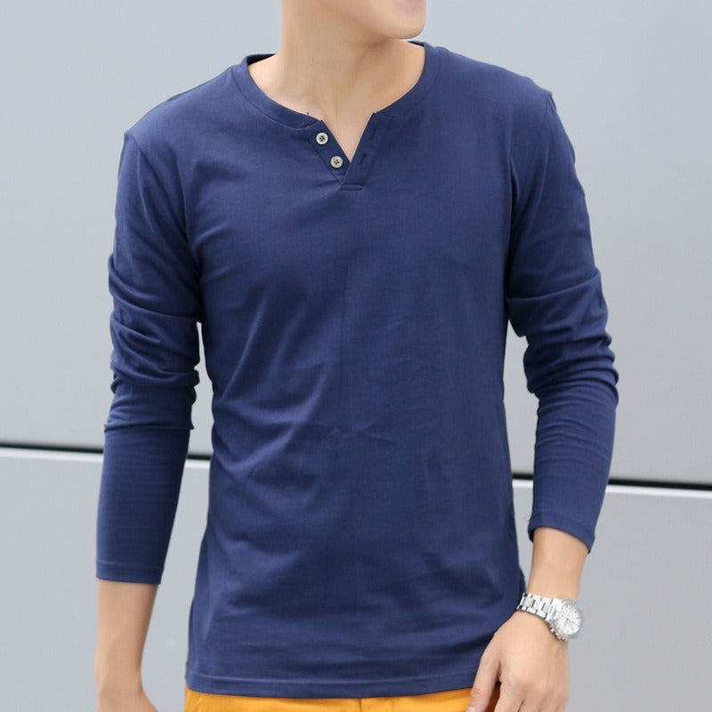Camiseta Hombre Algodón Cuello Redondo