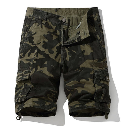Pantalón corto militar estilo army para hombre